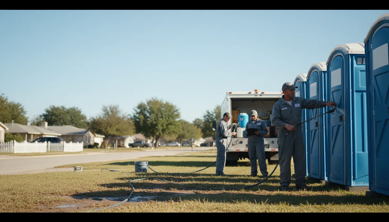 Long-Term Portable Toilet Rental in Williston, NC near me